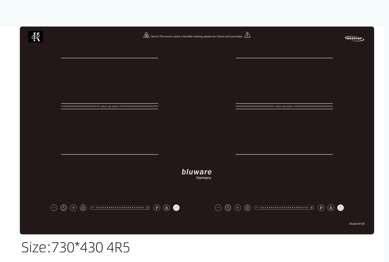 Bếp Điện từ BLUWARE Model : BT38 New Model (BT138)