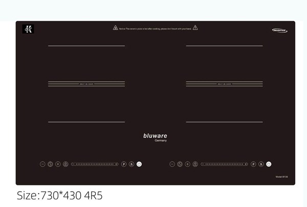 Bếp Điện từ BLUWARE Model : BT38 New Model (BT138)